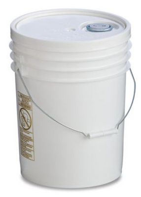 Food Grade Plastic Bucket with Lid 5 Gallon Capacity #foodg5b